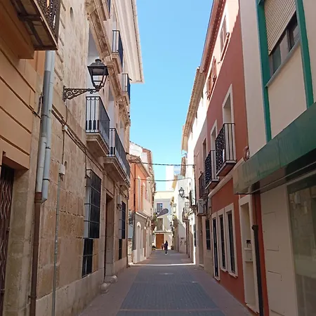 Casa El Angel Loft Denia Centro Con Parking Apartamento Exterior foto